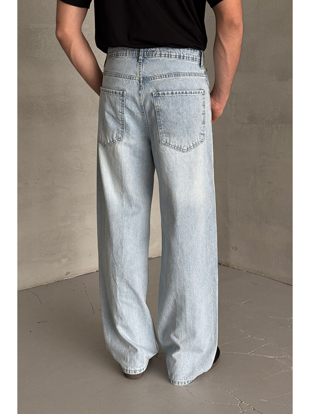 Mavi Erkek Ekstra Baggy Jean Pantolon-2