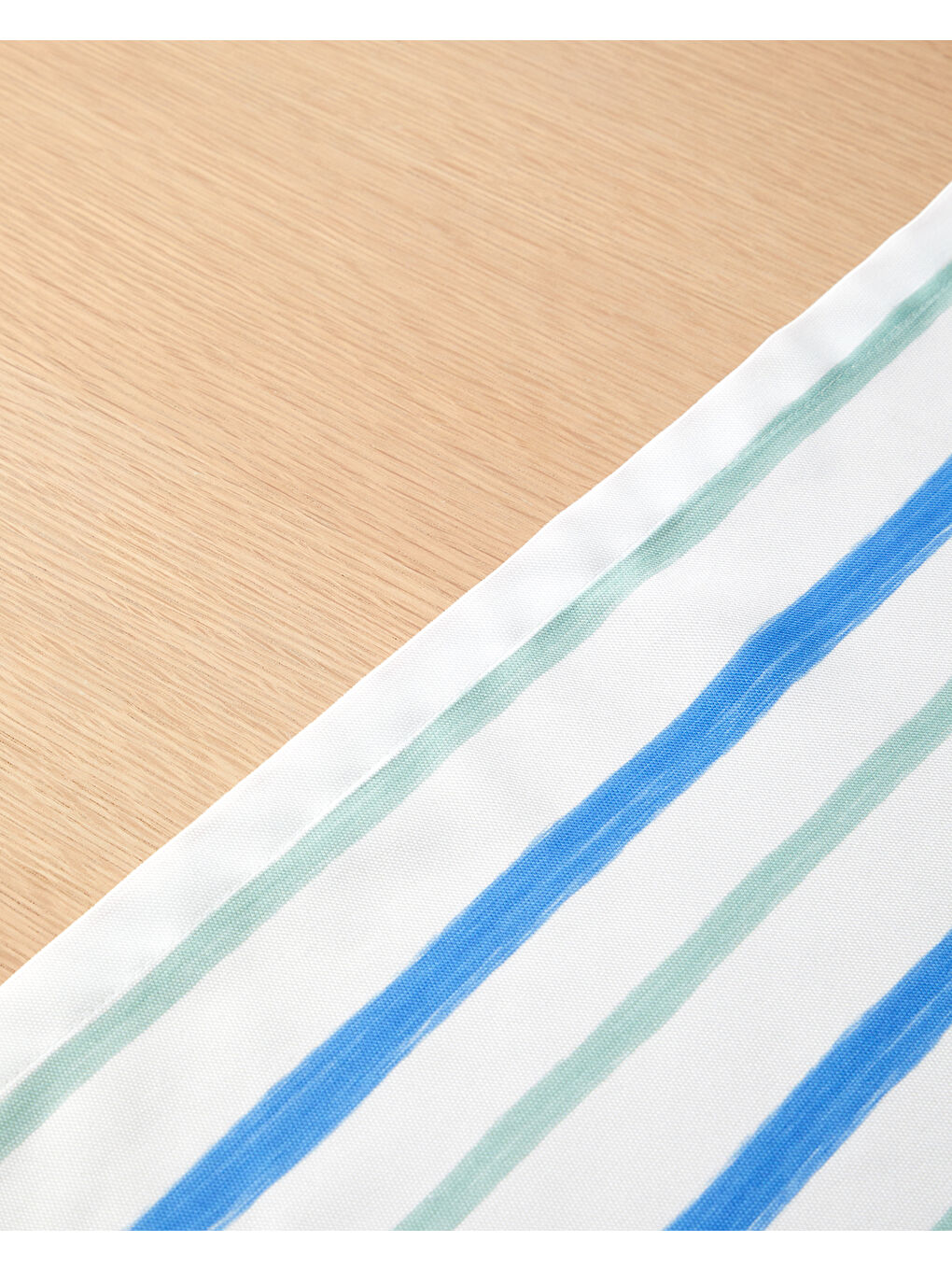 Coastline Polyester Runner 40x140 cm Mavi - Yeşil-1