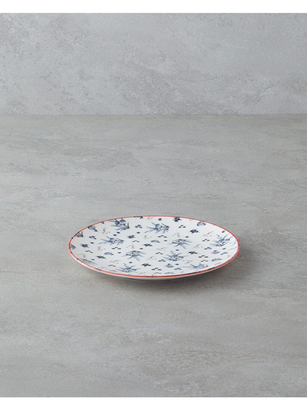 Chimera Bone Porselen Pasta Tabağı 19 cm Mavi-1