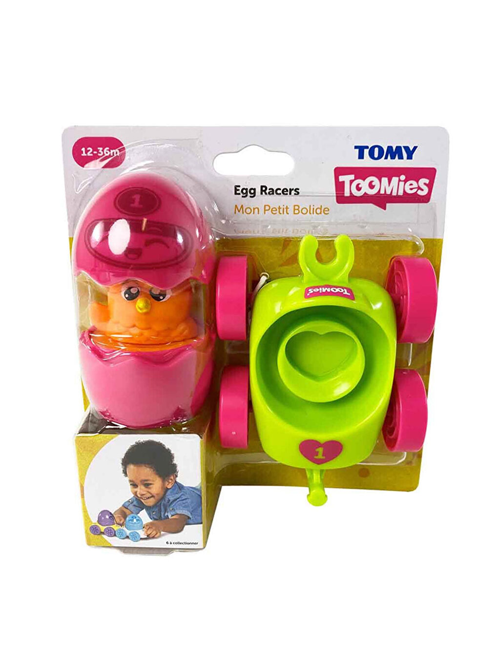 Tomy Toomies Yarışcı Yumurtalar TPRT73088 (1 Adet) - 1