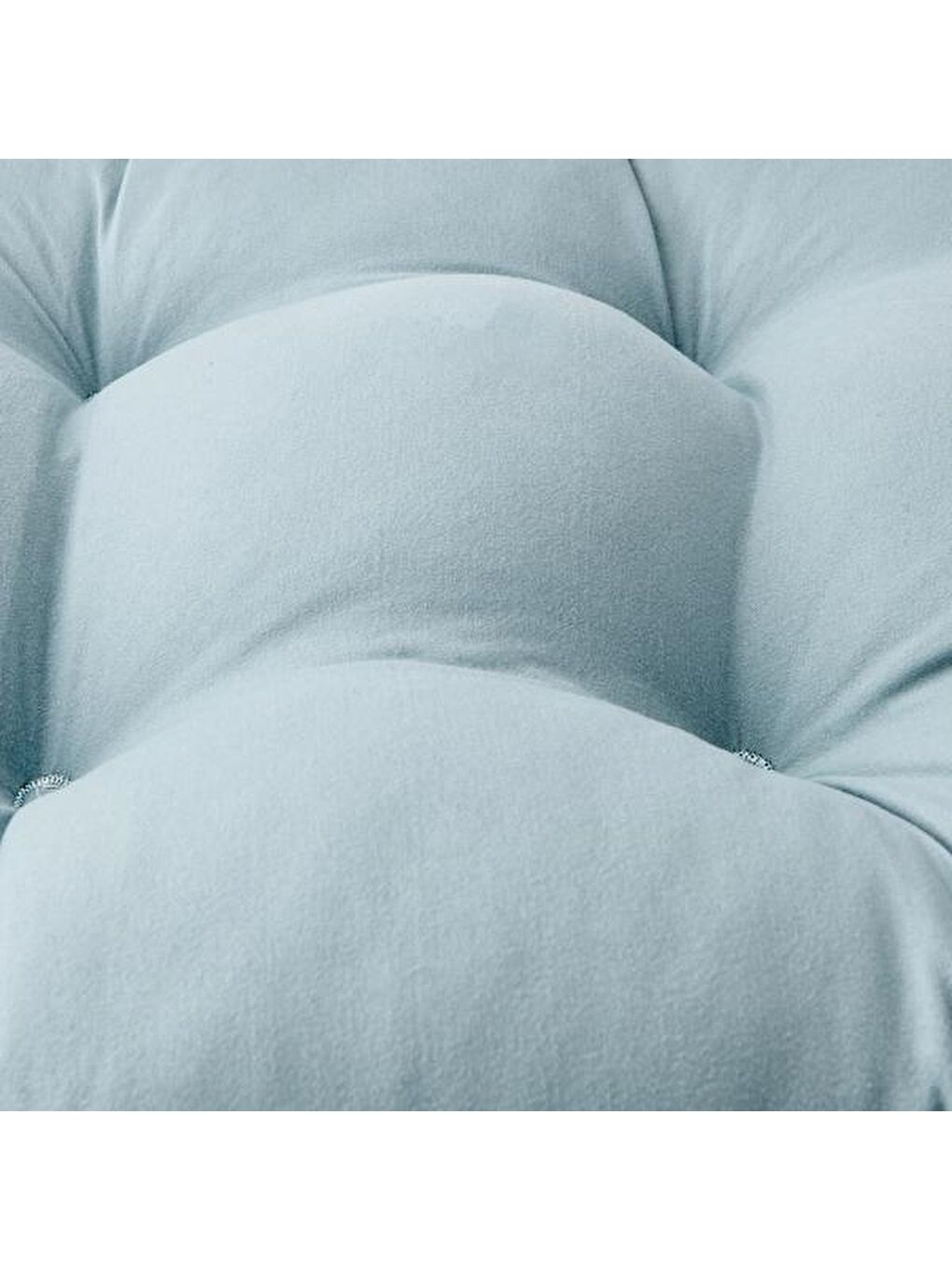 Soft Carre Sandalye Minderi - Mavi - 40x40 cm-3