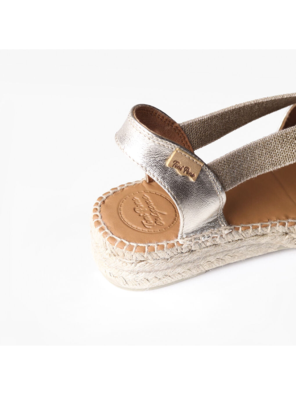 Gri Kadın Sandalet Etna Platinium-4