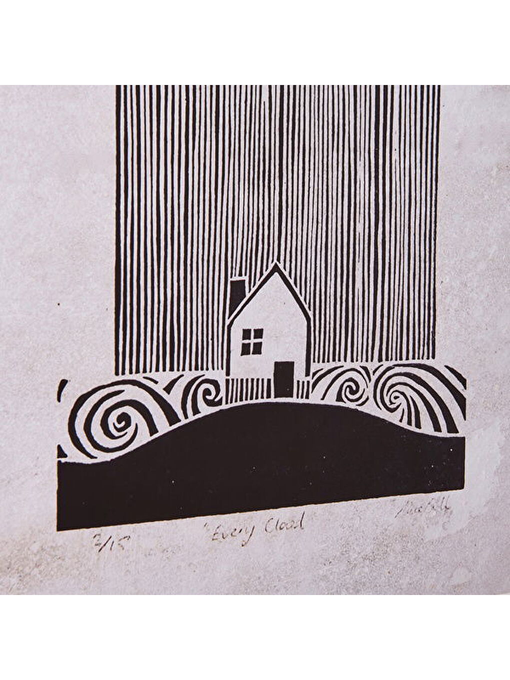 Deco Soleado Tablo - Gri / Siyah - 70x50 cm-1