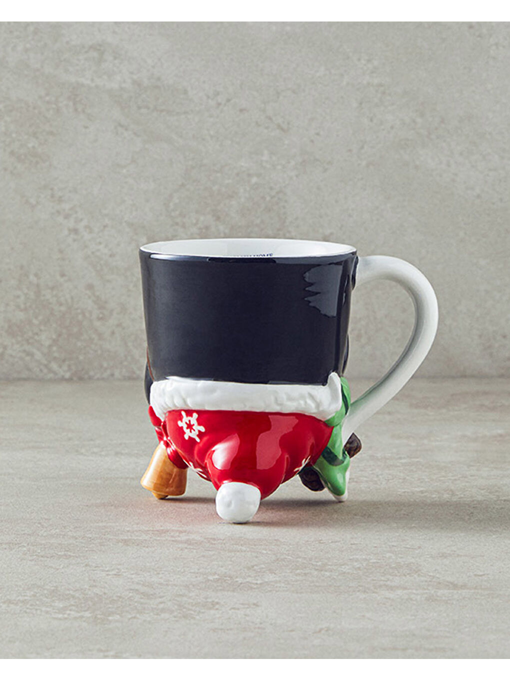 Beyaz Rosse Snowy Dolomite Yılbaşı Kupa 300 ml Renkli-1