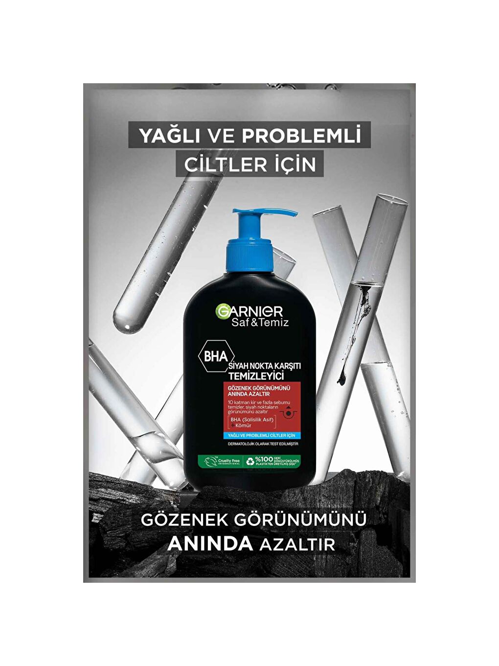 Saf & Temiz Siyah Nokta Karşıtı Temizleyici 250 ml-1