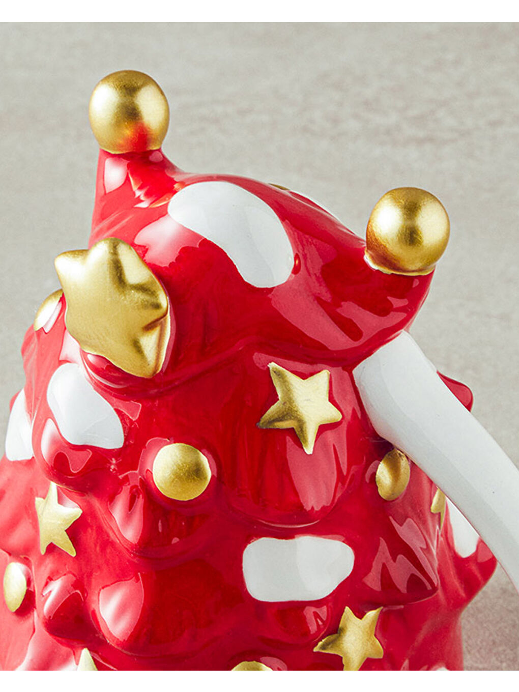 Pine Tree Dolomite Yılbaşı Kupa 300 ml Kırmızı-2