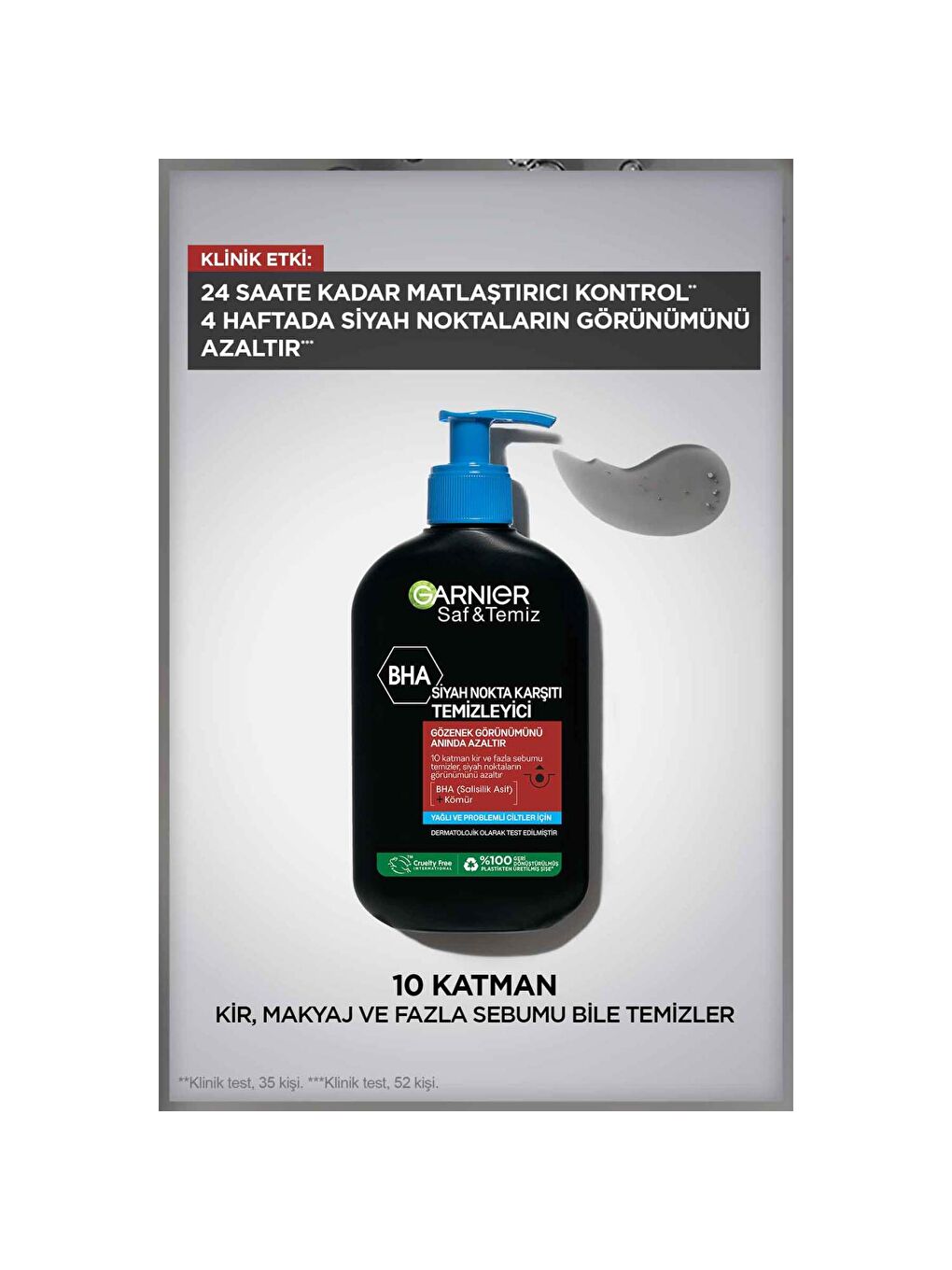 Saf & Temiz Siyah Nokta Karşıtı Temizleyici 250 ml-2