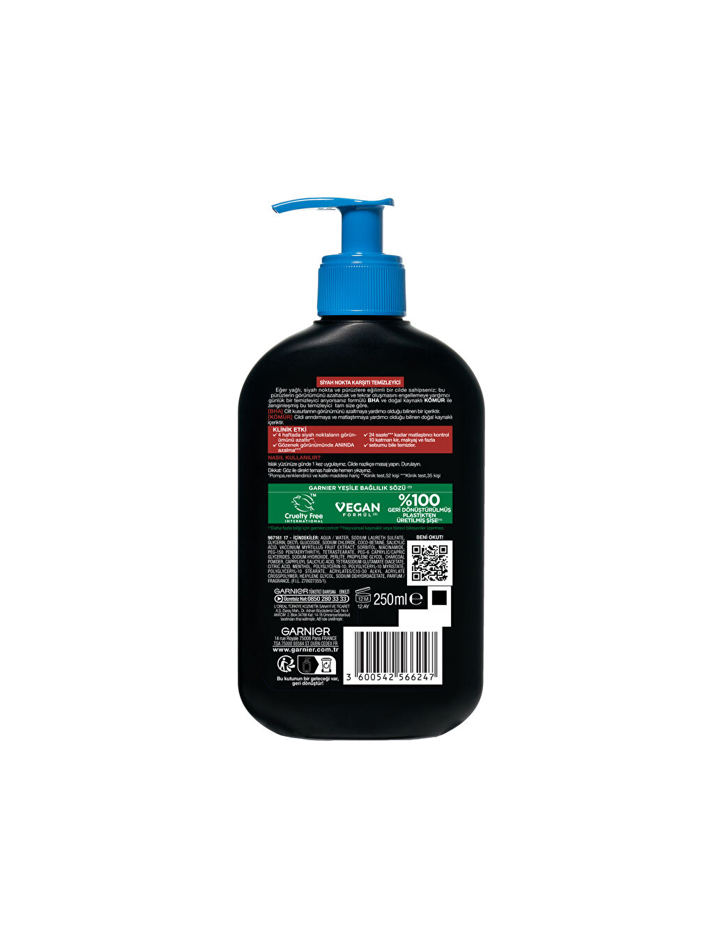 Saf & Temiz Siyah Nokta Karşıtı Temizleyici 250 ml-7