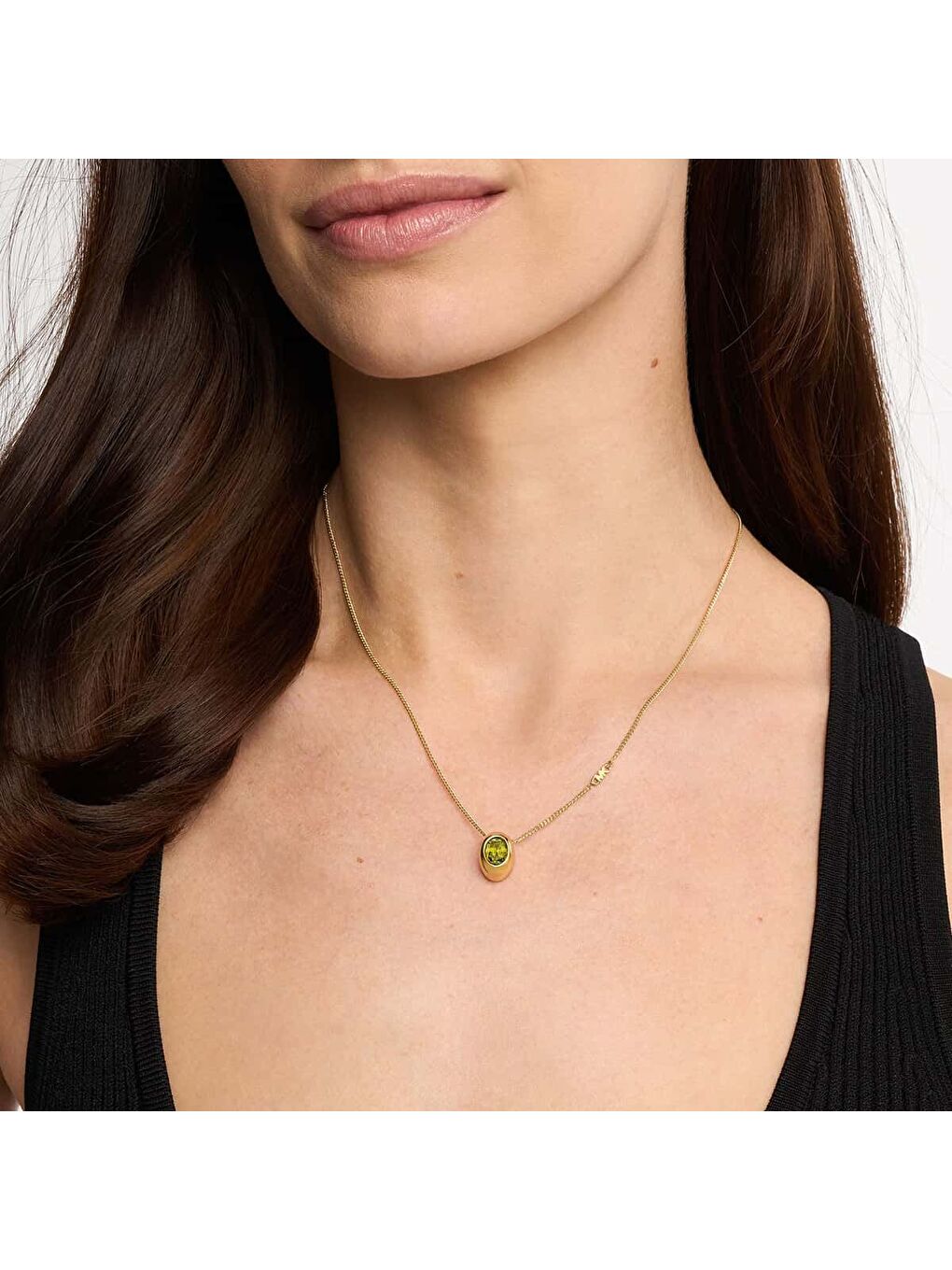 Sarı MKJ8473-710 Kadın Kolye-2