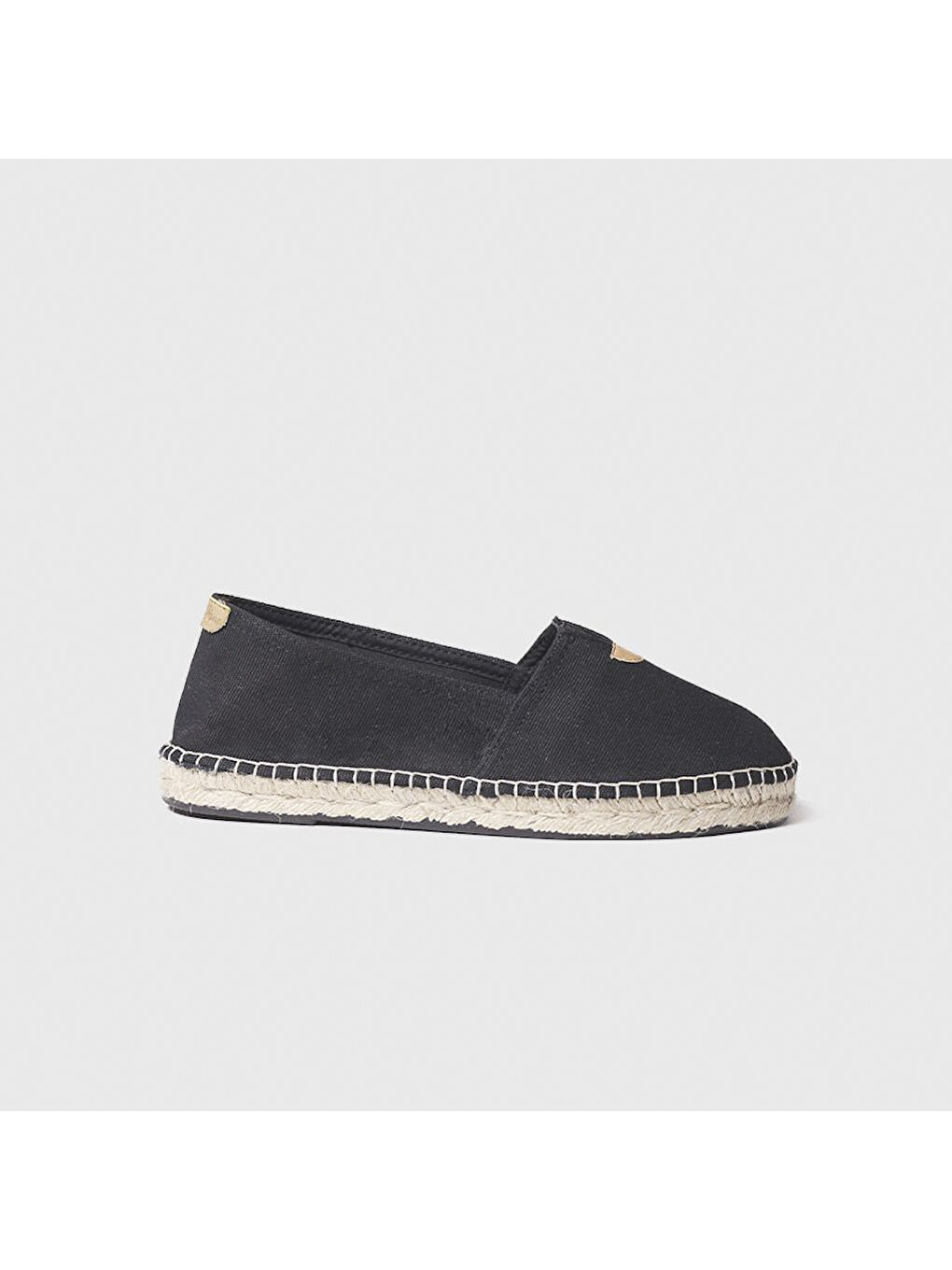 Siyah Kadın Espadril / Keten Blanes-ER Black (Negre)