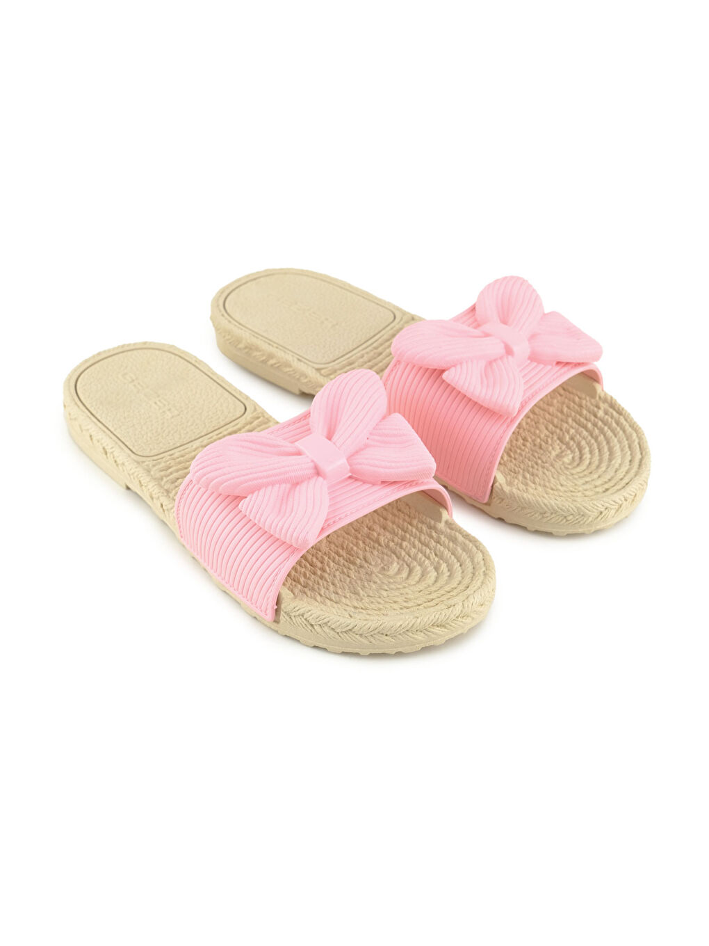 Pembe Yazlık Islak Zemine Uygun Kadın Terlik-2