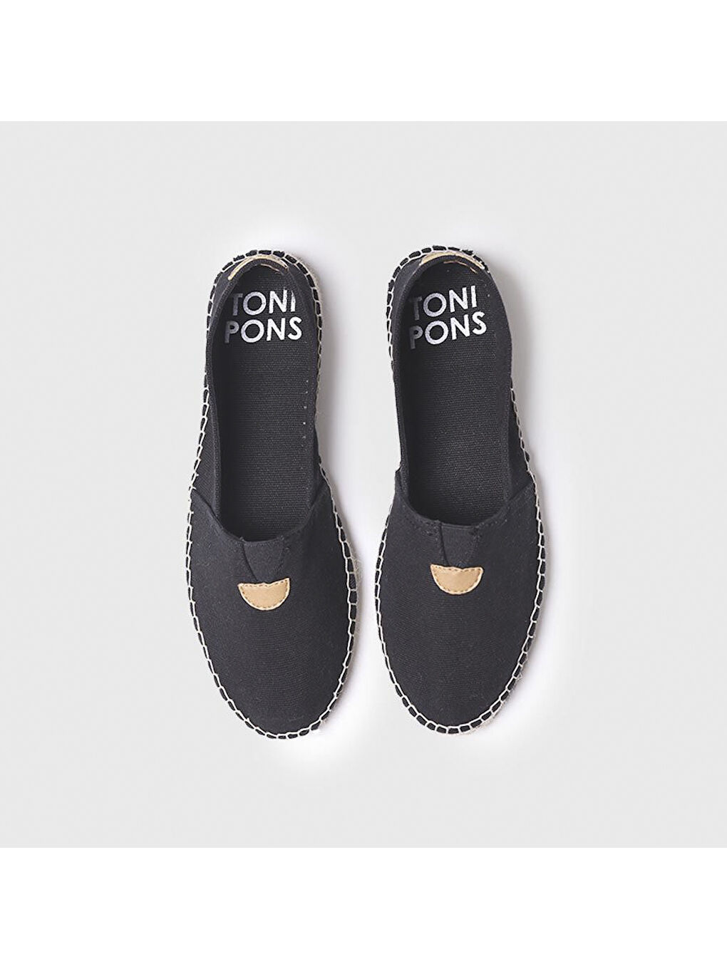 Siyah Kadın Espadril / Keten Blanes-ER Black (Negre)-2
