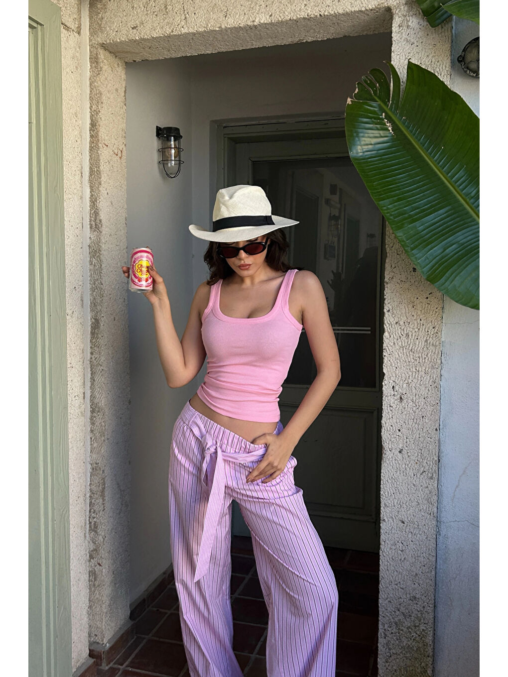 Kadın Pembe Basic Atlet 1017-0162-4