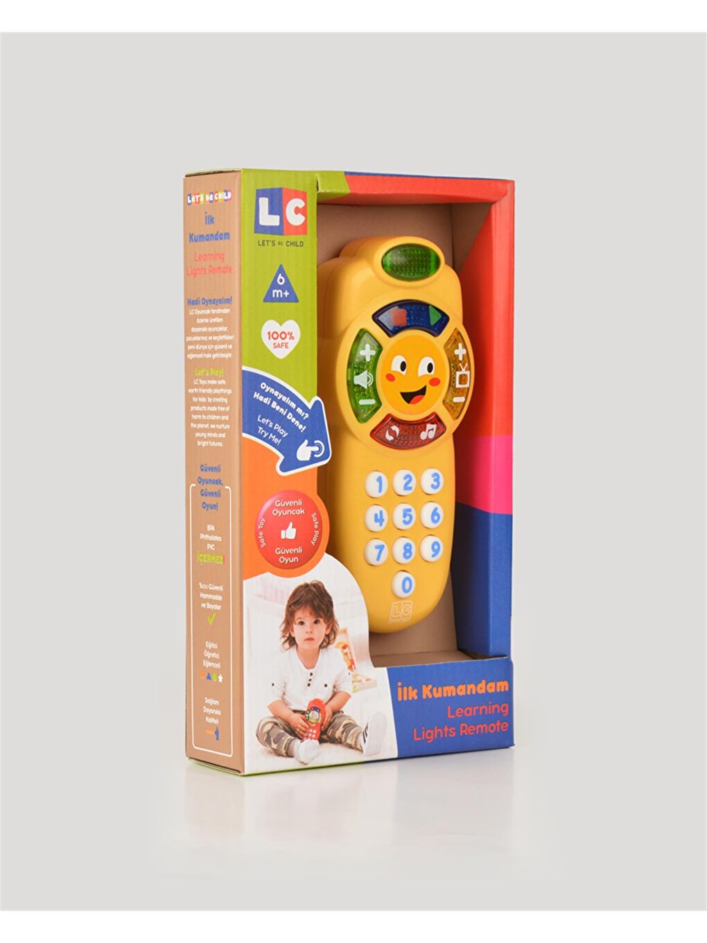 Eğitici Oyuncak Sarı İlk Kumandam-5