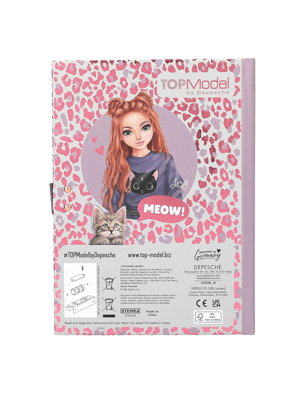 Şifreli Sesli Günlük Rebel 13230-2