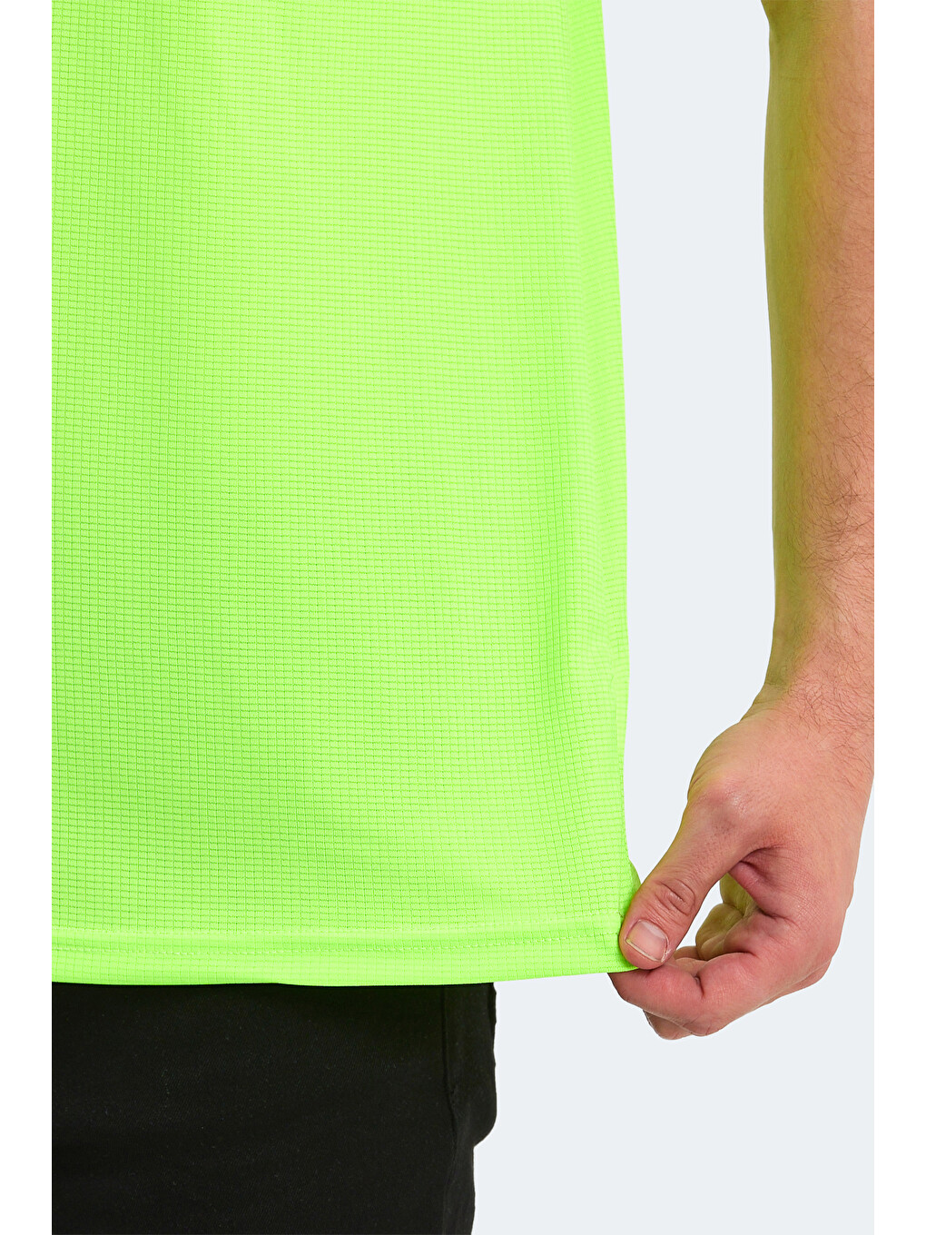 Sloan Erkek Polo Yaka Neon Yeşil Tişört-5