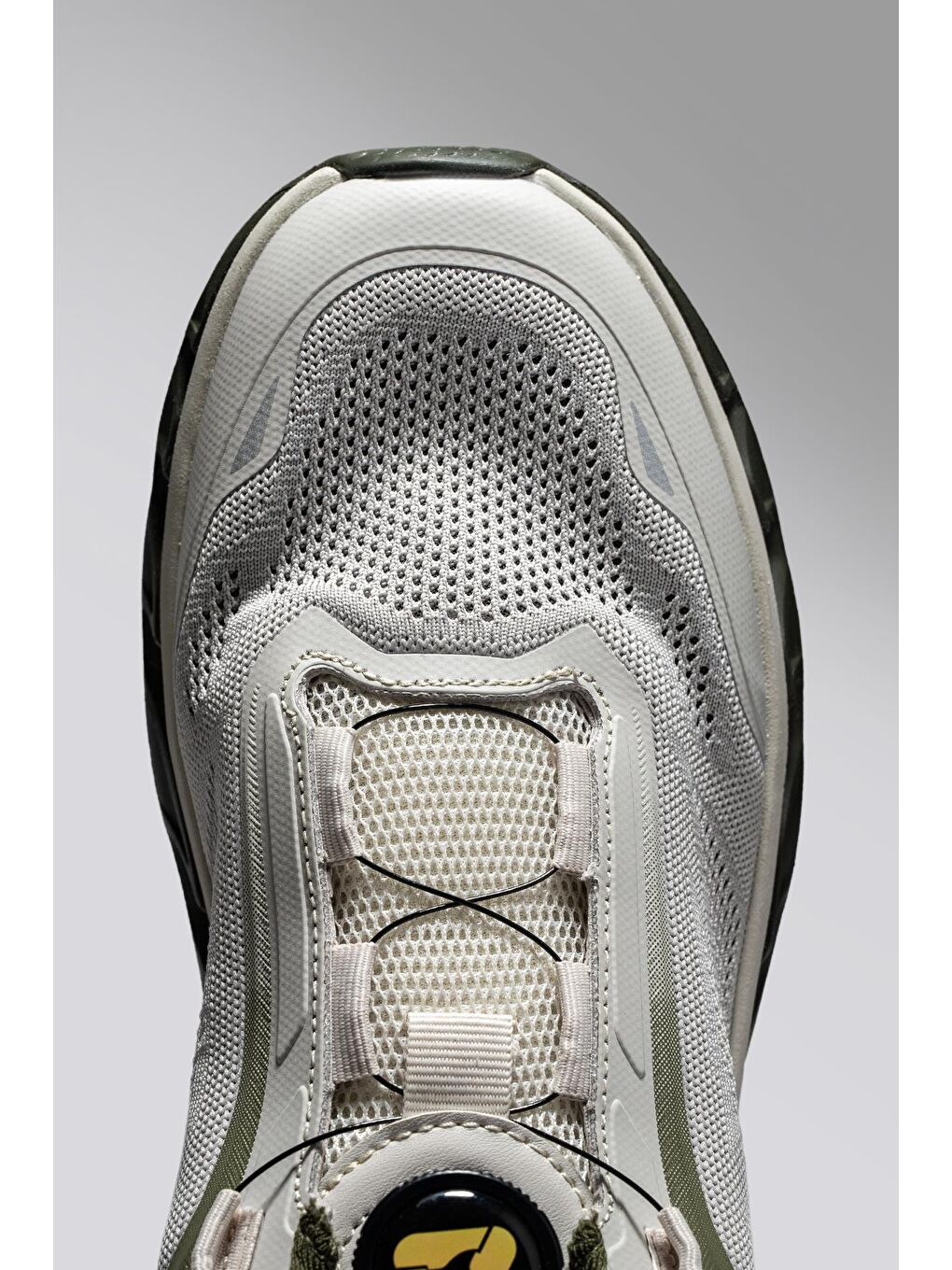 Haki ı, Hafif EVA Taban, Bağcıklı Günlük Ayakkabı-4