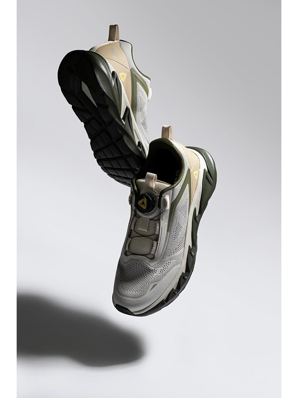 Haki ı, Hafif EVA Taban, Bağcıklı Günlük Ayakkabı-6