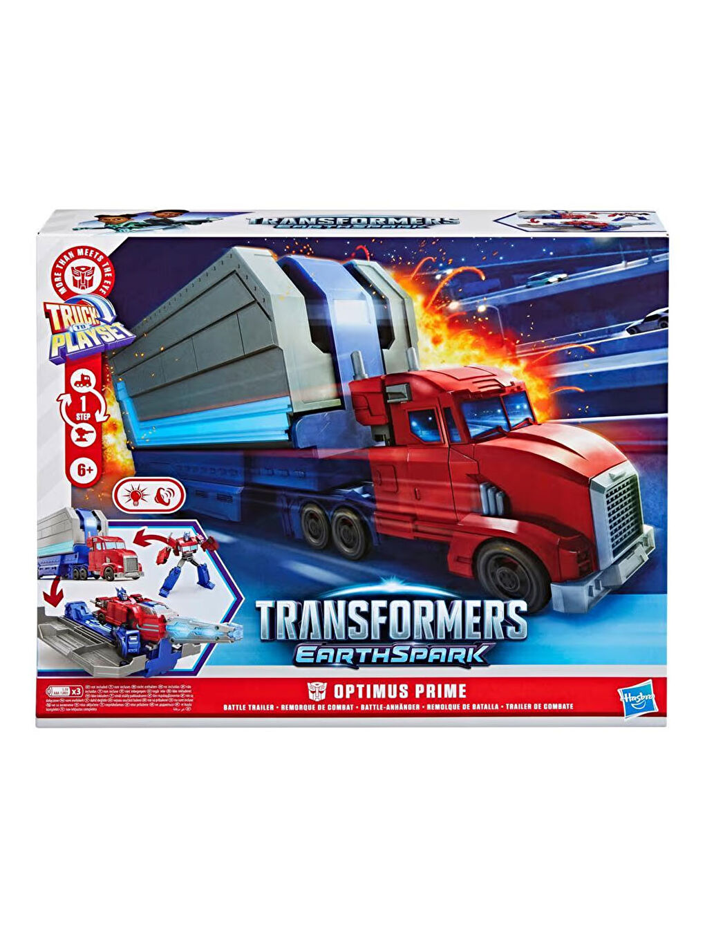 Earthspark Optimus Prime Battle Trailer G0750-5