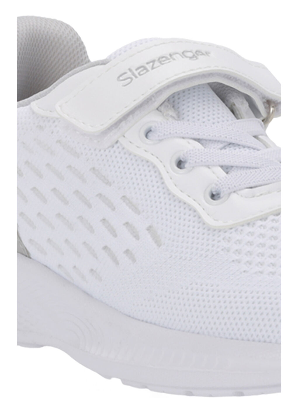 FUNKYTOWN I Unisex Çocuk Cırt Cırtlı Beyaz / Gri Günlük Spor Ayakkabısı-3