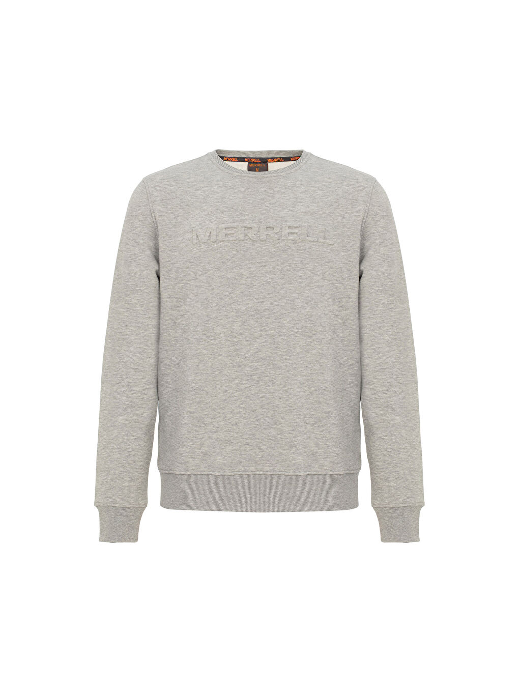 Simple Erkek Gri Sweatshirt-1