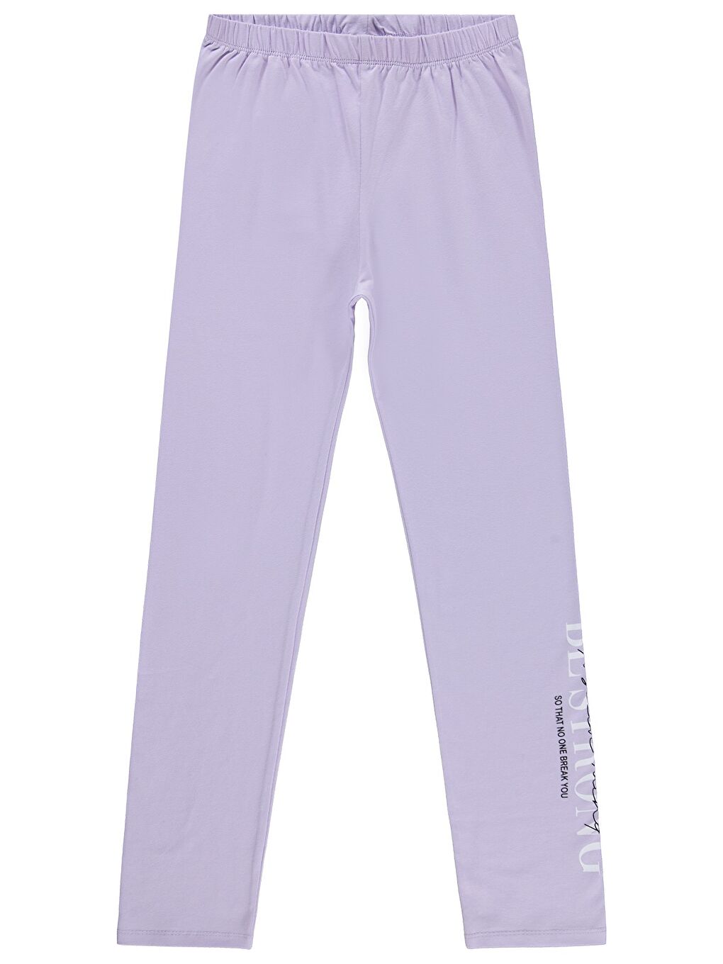 Girls Bf Strong Baskılı 10-13 Yaş Tayt - Lila