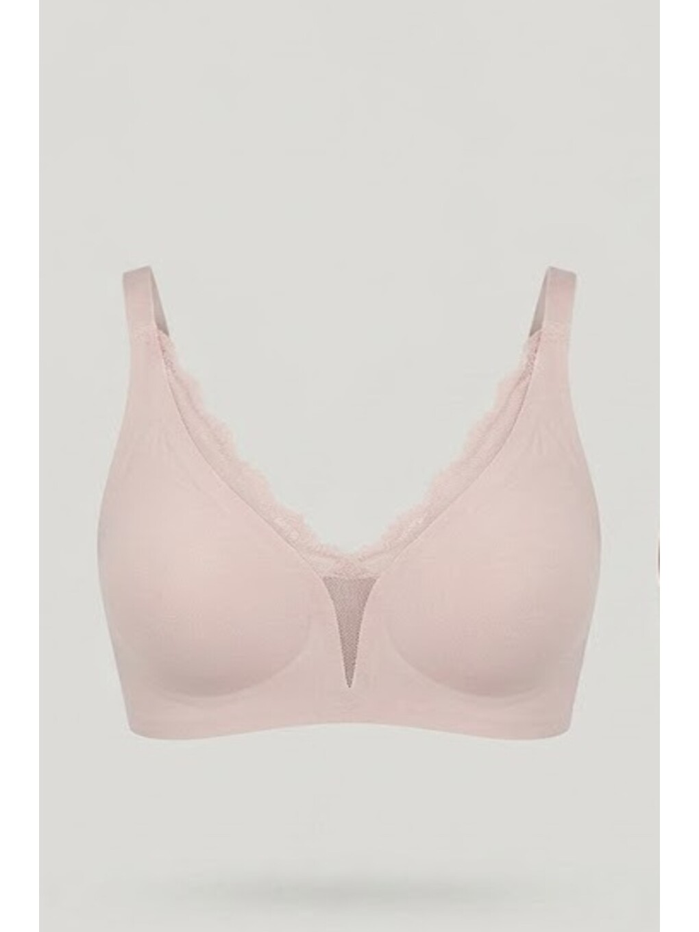 Balensiz Dikişsiz Lazer Kesim Pedli Sütyen Cc424 Pembe
