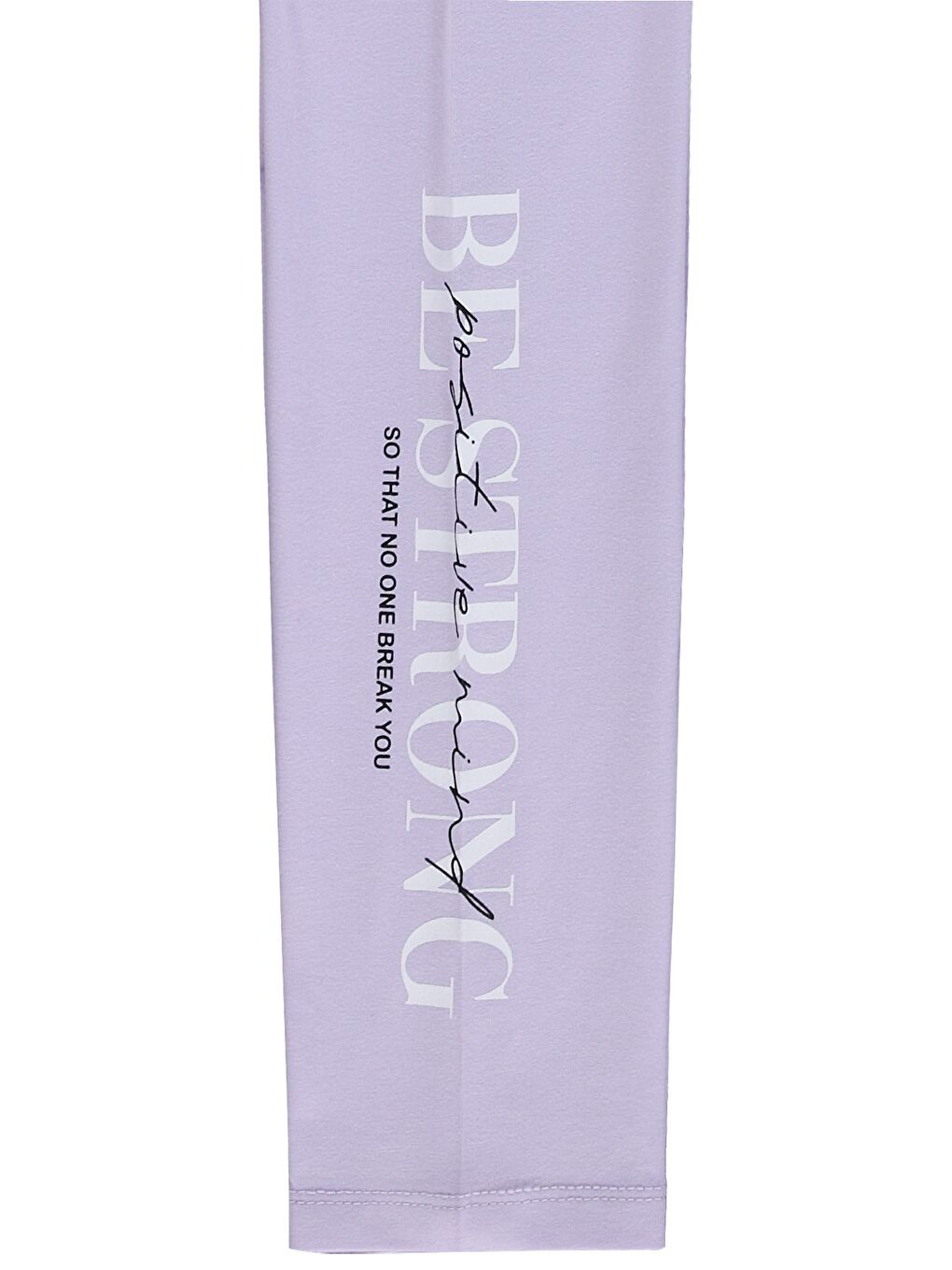 Girls Bf Strong Baskılı 10-13 Yaş Tayt - Lila-1