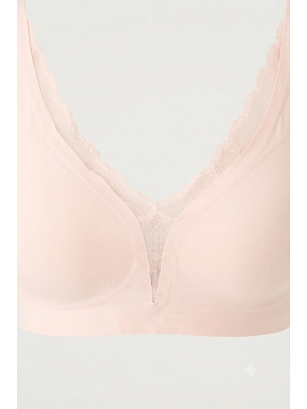 Balensiz Dikişsiz Lazer Kesim Pedli Sütyen Cc424 Pembe-1