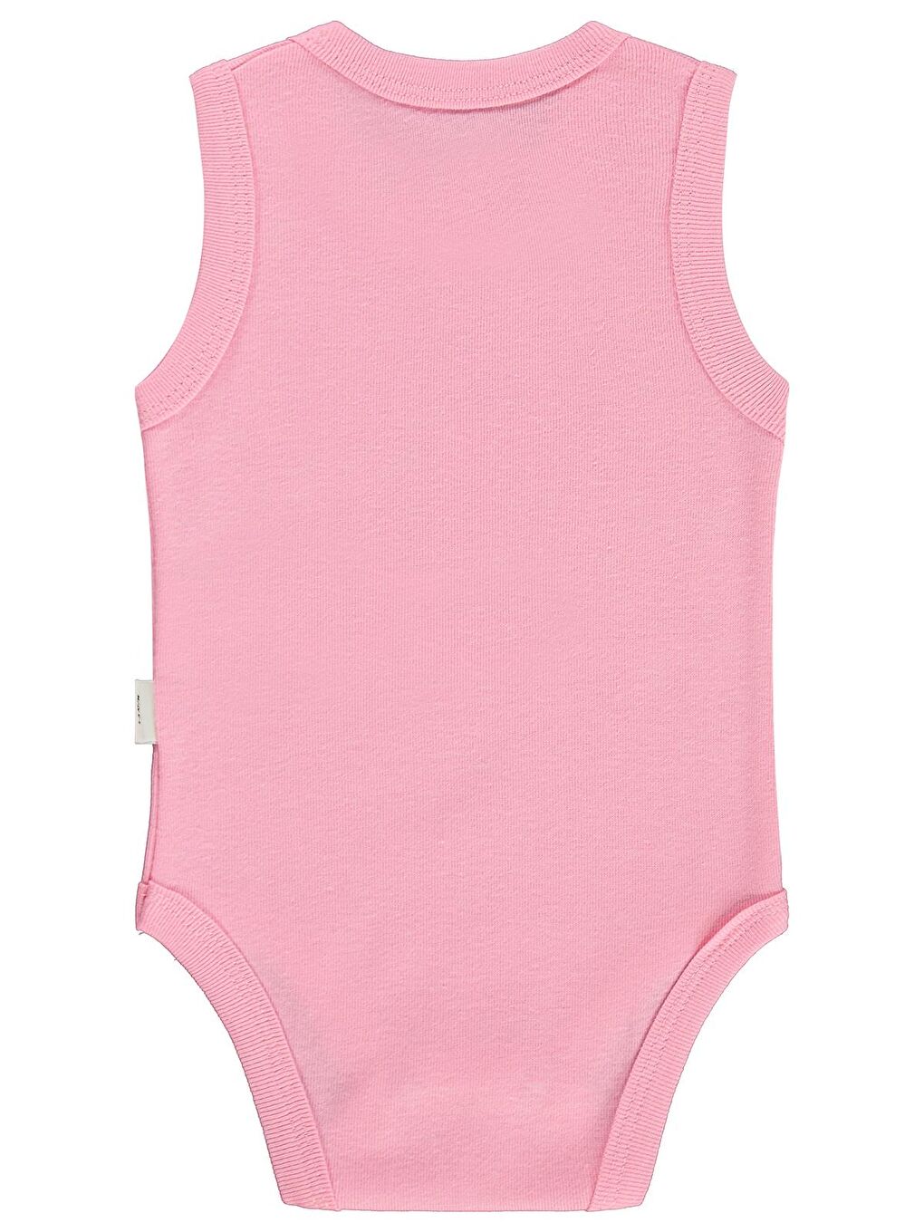 Baby Baskılı 0-3 Yaş Çıtçıtlı Badi - Pembe 18-24 Ay-1