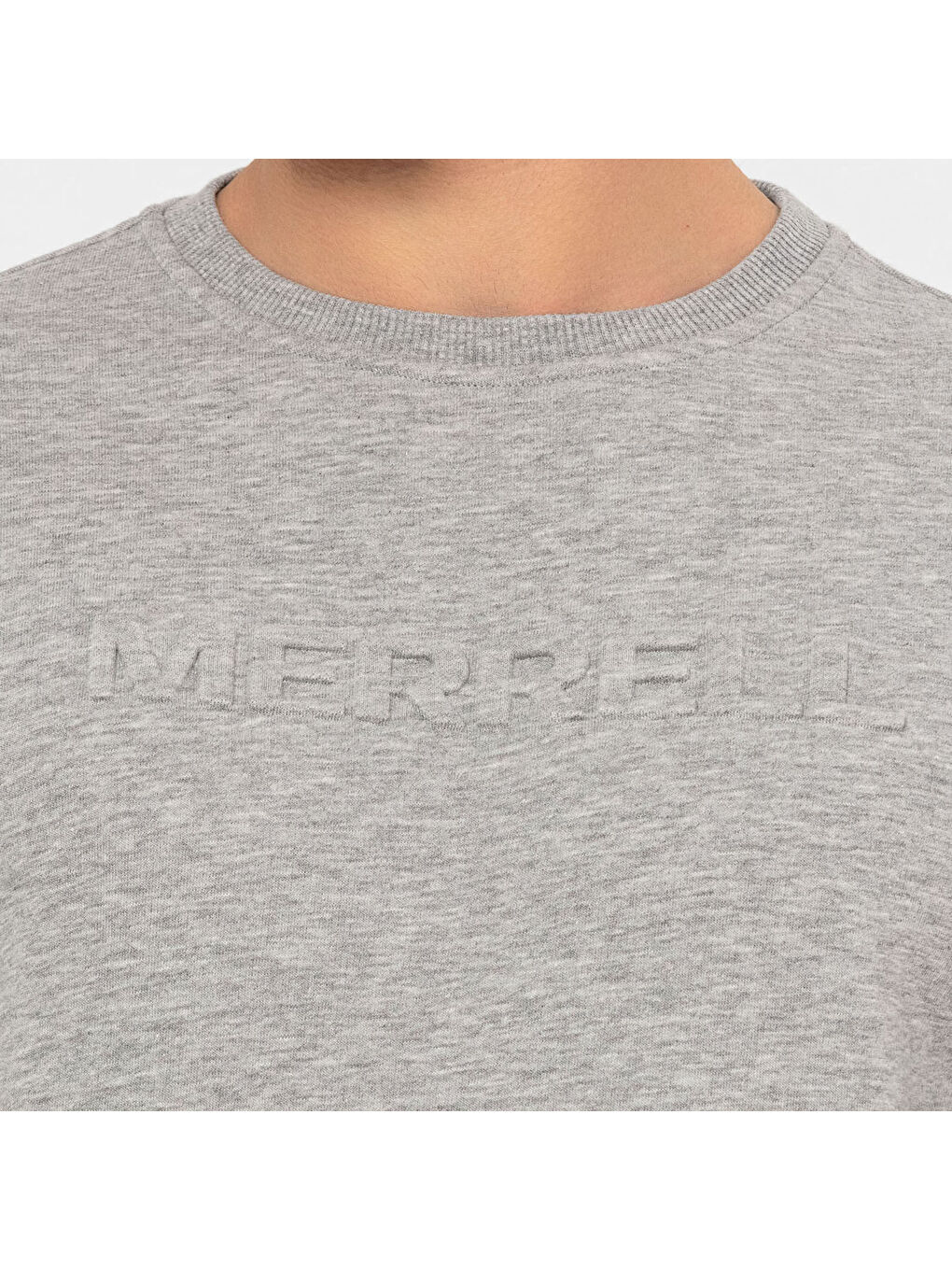 Simple Erkek Gri Sweatshirt-8