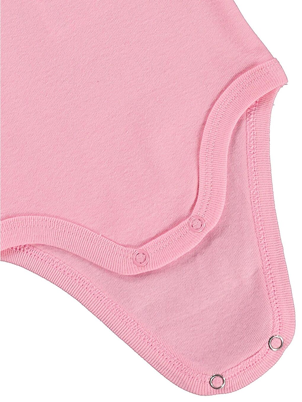 Baby Baskılı 0-3 Yaş Çıtçıtlı Badi - Pembe 18-24 Ay-2