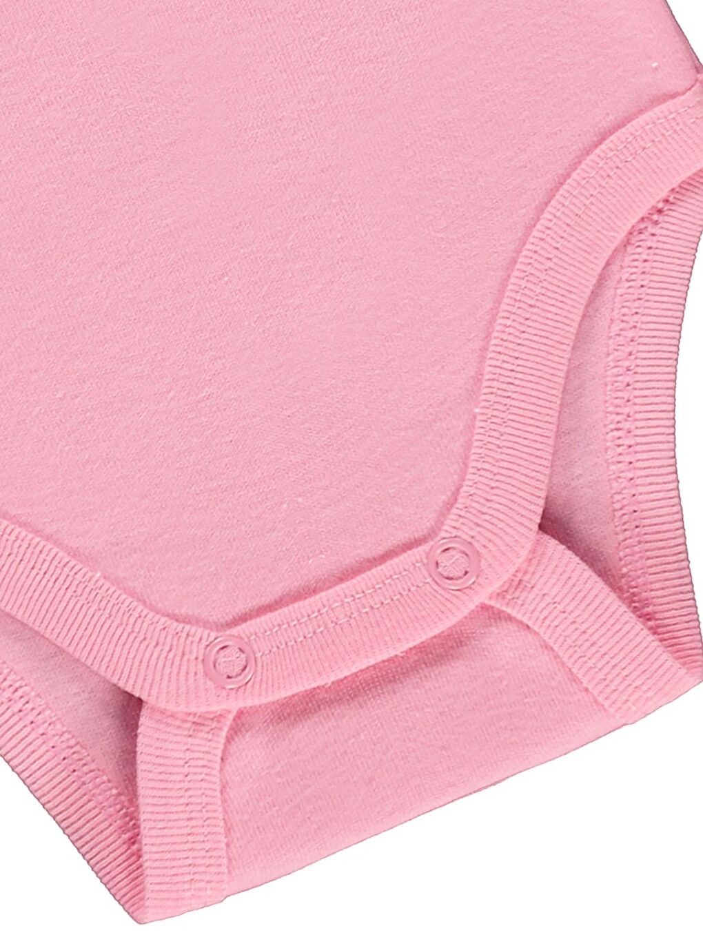 Baby Baskılı 0-3 Yaş Çıtçıtlı Badi - Pembe 18-24 Ay-3