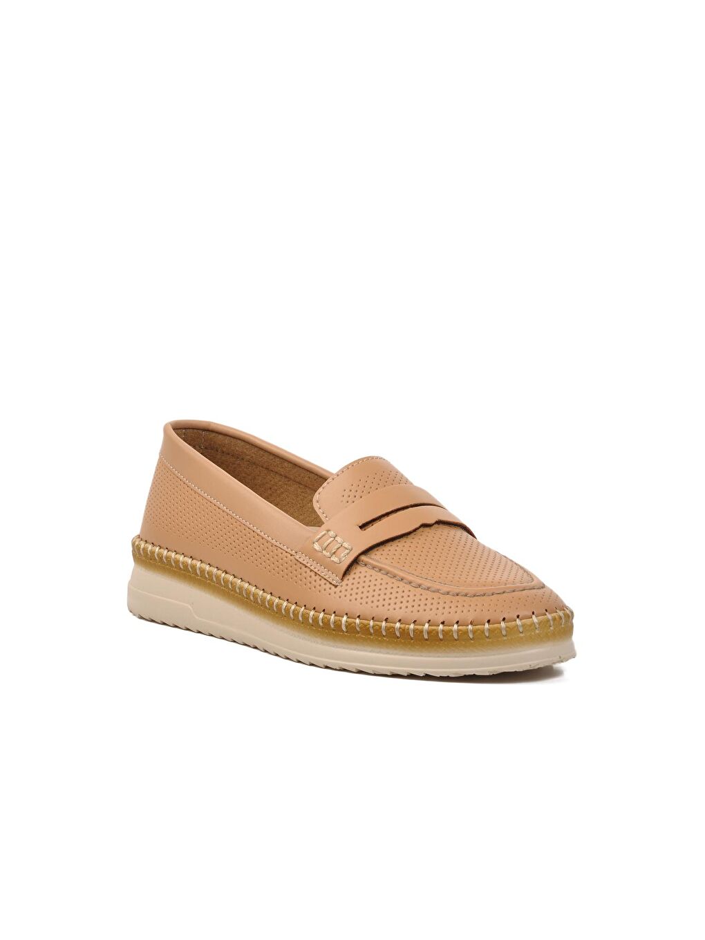 Ayakmod Nude Kadın Loafer Ayakkabı 651495 - 2