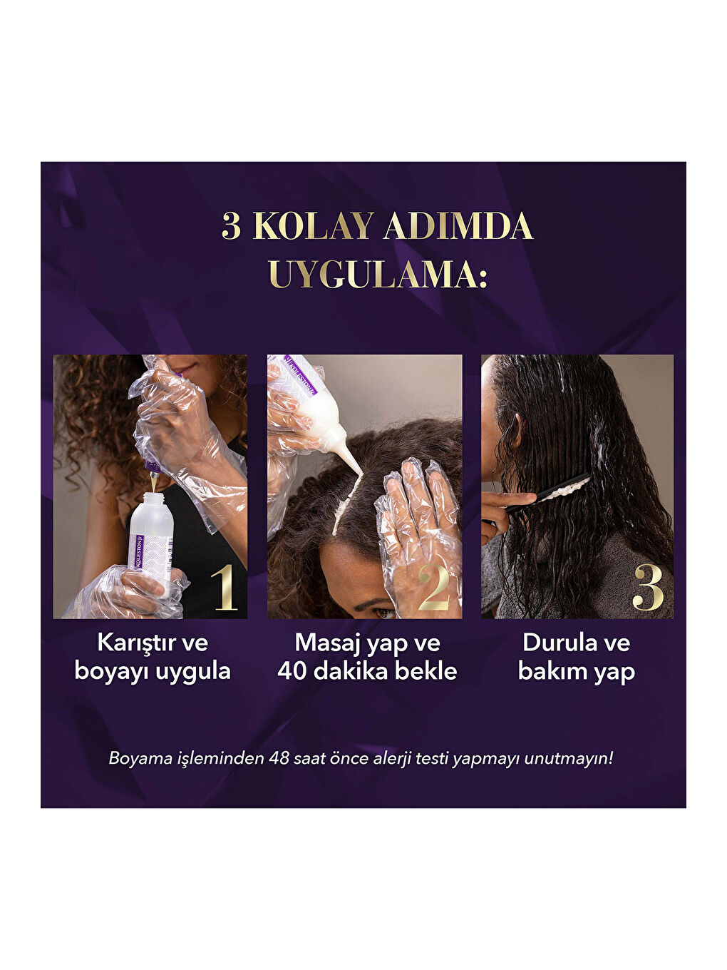 Wella Renksiz Koleston Supreme Saç Boyası 3/66 Patlıcan Moru - 5