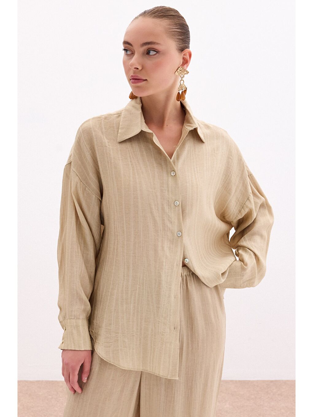 Salaş Gömlek - Haki-1