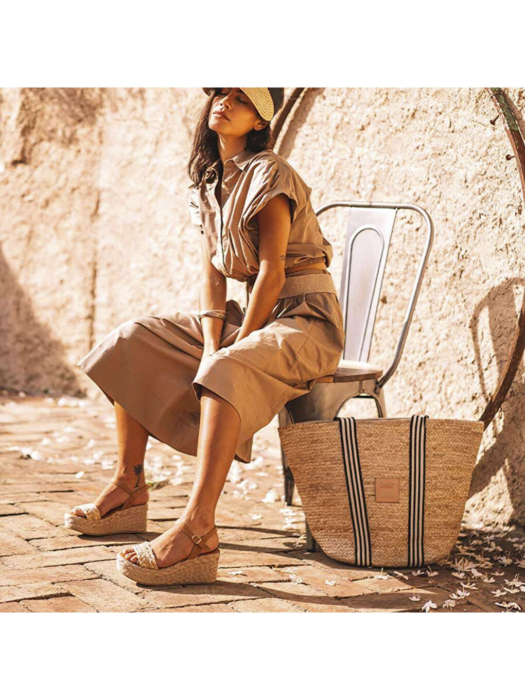 Bej Kadın Sandalet Rosalia Natural-4