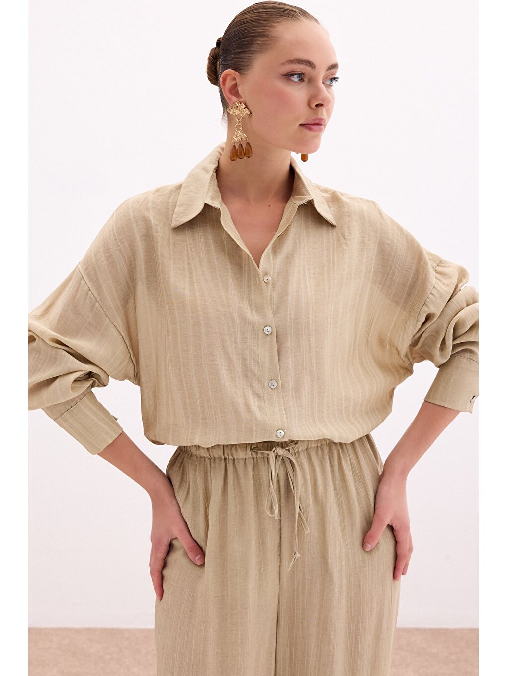 Salaş Gömlek - Haki-3