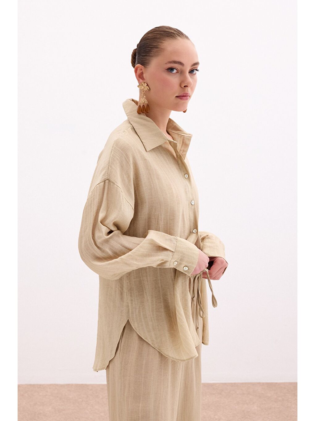 Salaş Gömlek - Haki-5