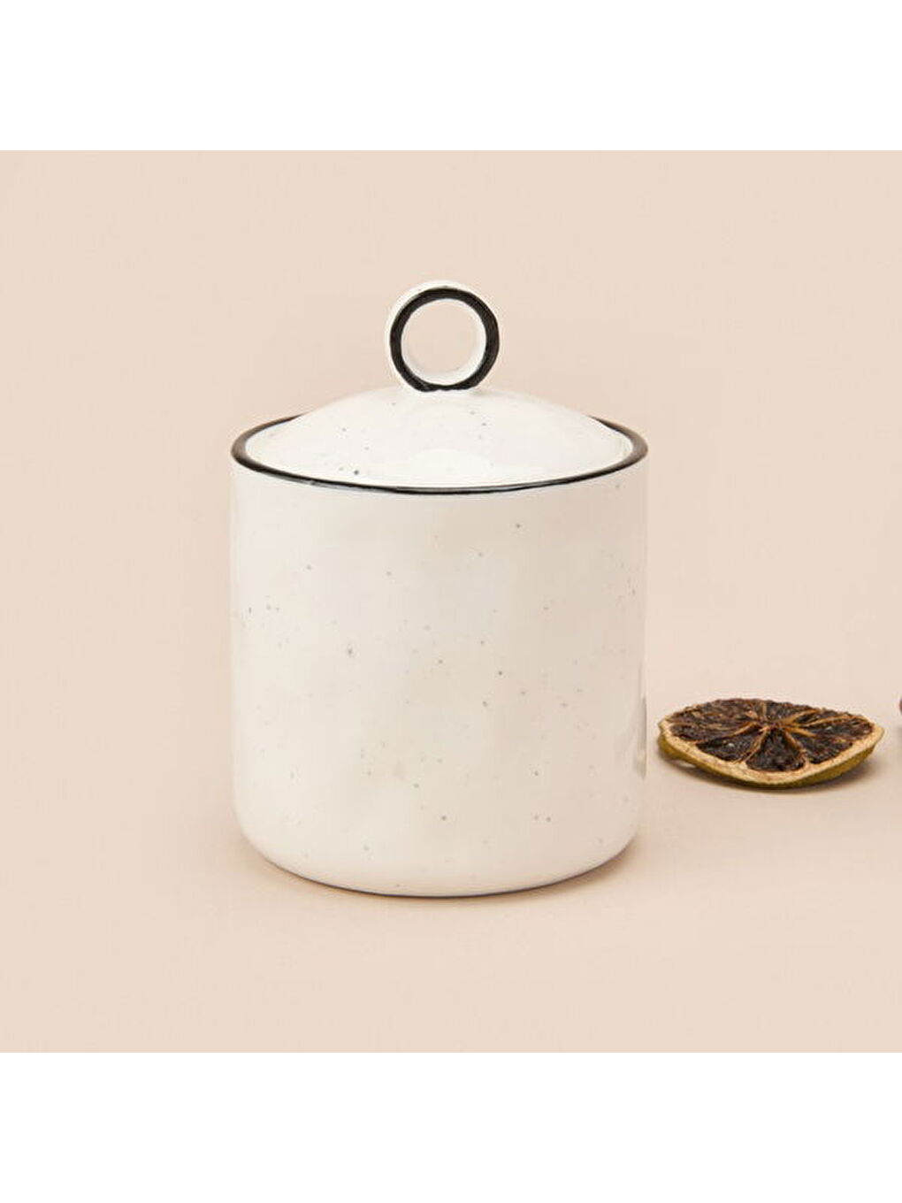 4'lü Porselen Baharatlık - Beyaz-3