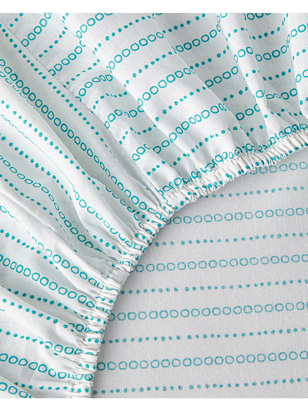 Yeşil Rhythmic Line Kolay Ütülenir Çift Kişilik Nevresim Takımı 200x220 cm Turuncu-yeşil-6