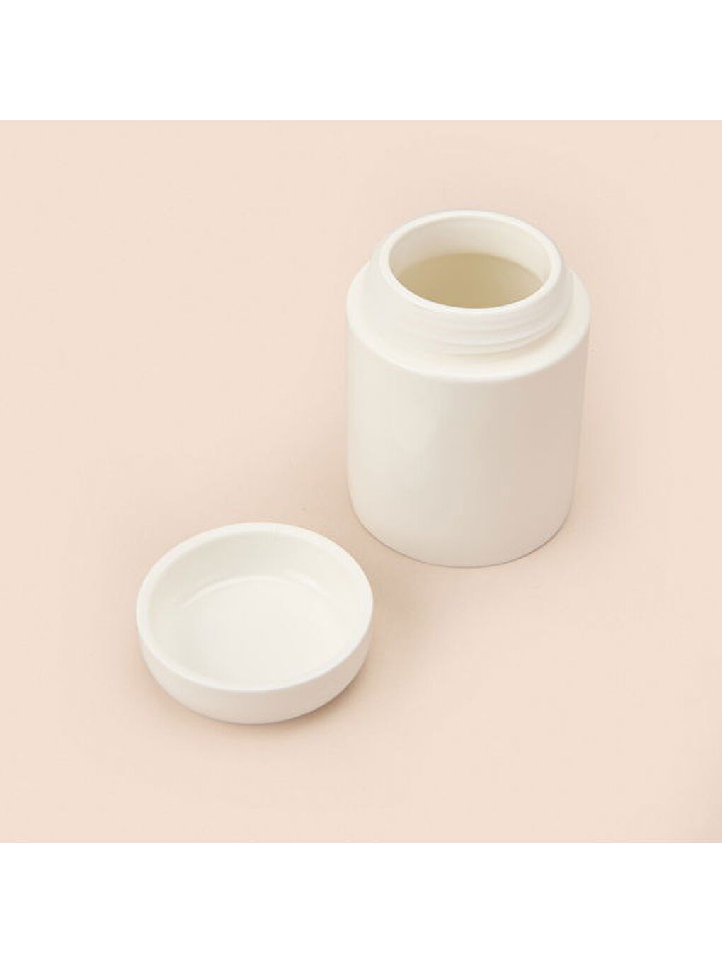 Karışık 4'lü Mini Porselen Baharatlık - Beyaz-2