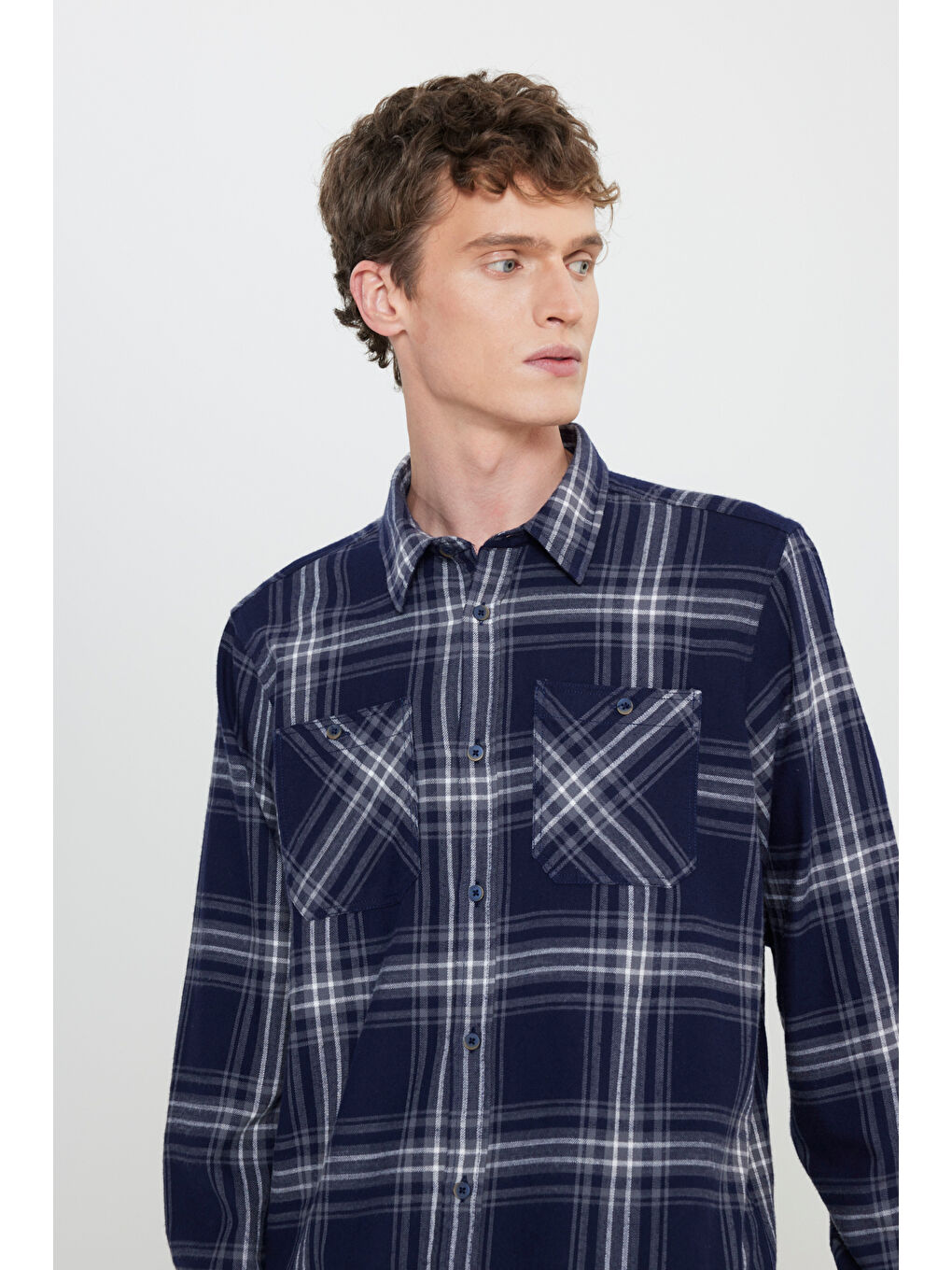 Karışık Regular Fit Normal Kesim %100 Pamuk Çok Renkli Gömlek-3