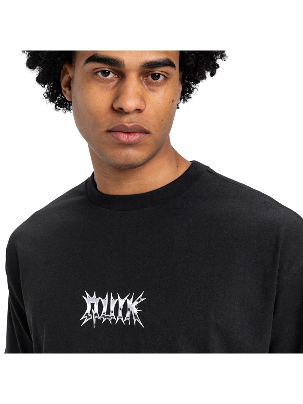 Mercury Chrome Lightning Erkek Siyah Tişört-2