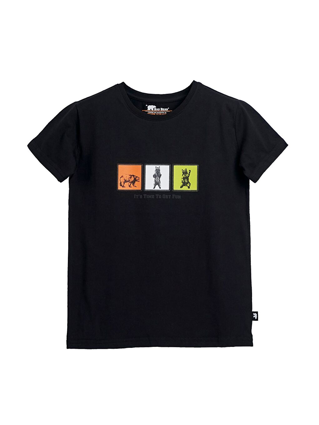 Entree Siyah Baskılı Çocuk Tişört