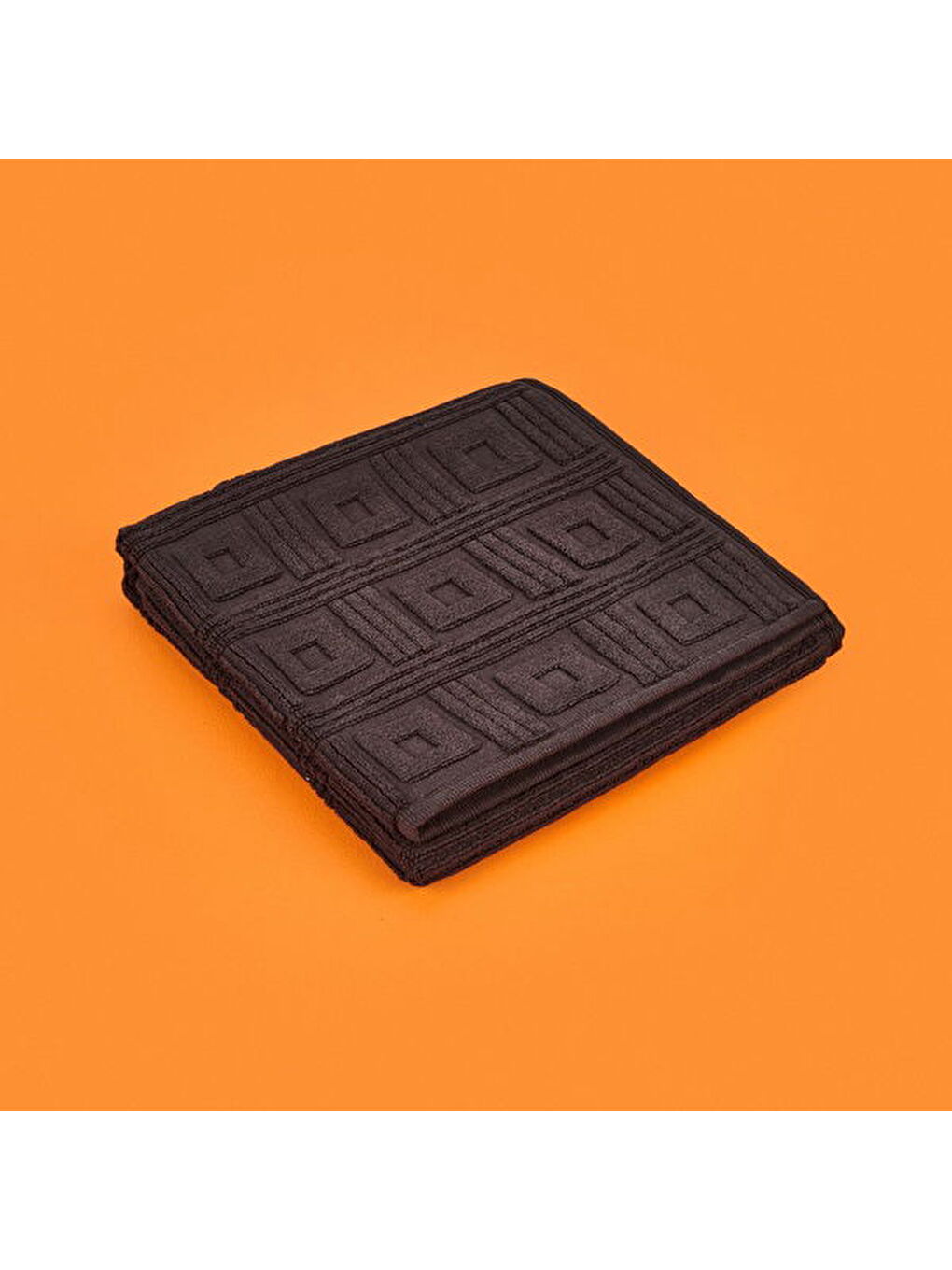 Soft Kybele Ayak Havlusu - Siyah - 50x80 cm-1