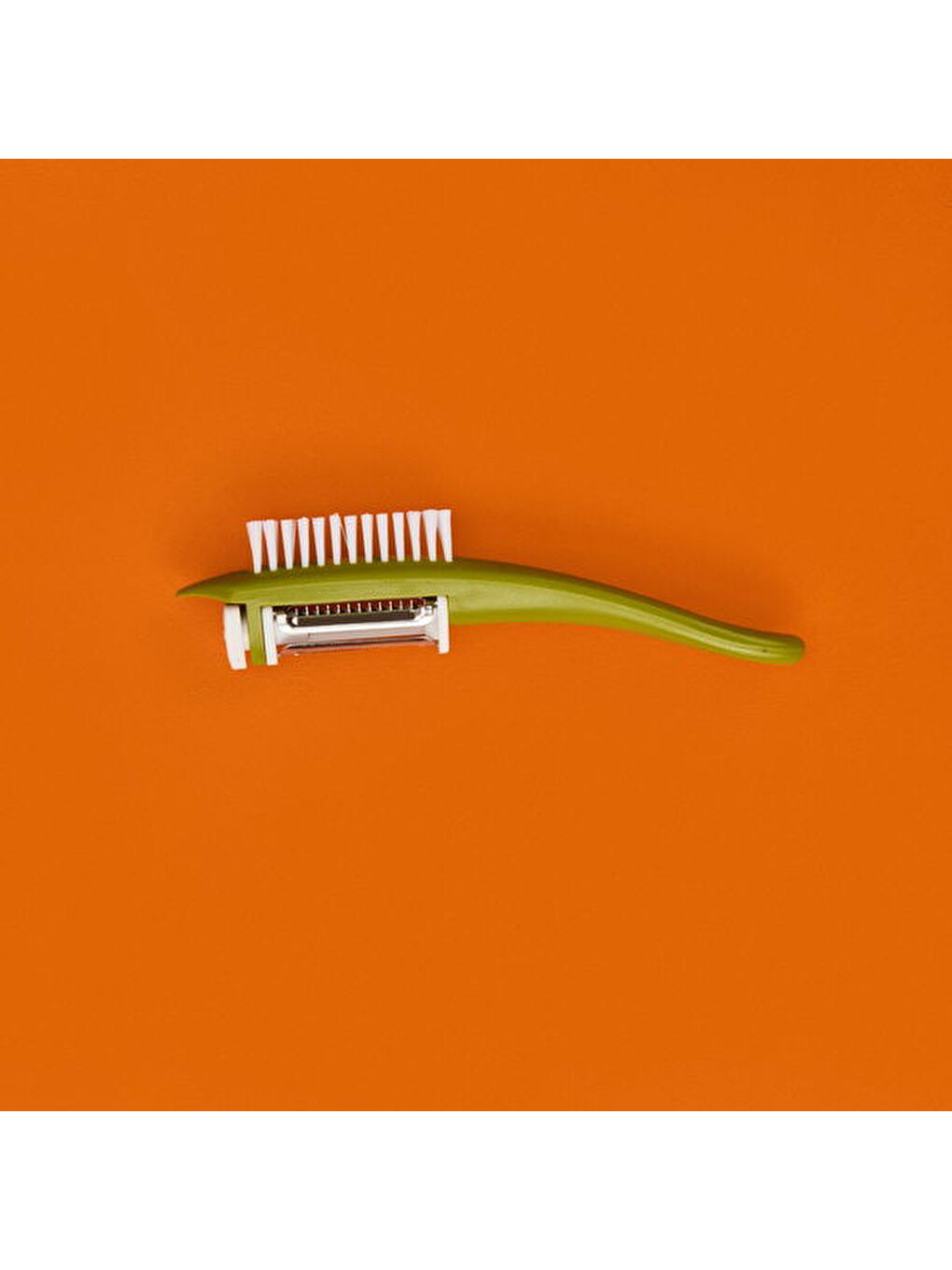 Fırçalı Soyacak - Yeşil - 10 cm