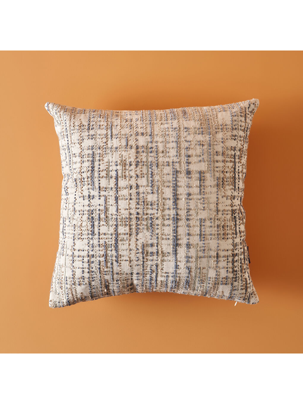 Milan Kırlent Mavi-Beyaz (43x43 cm)