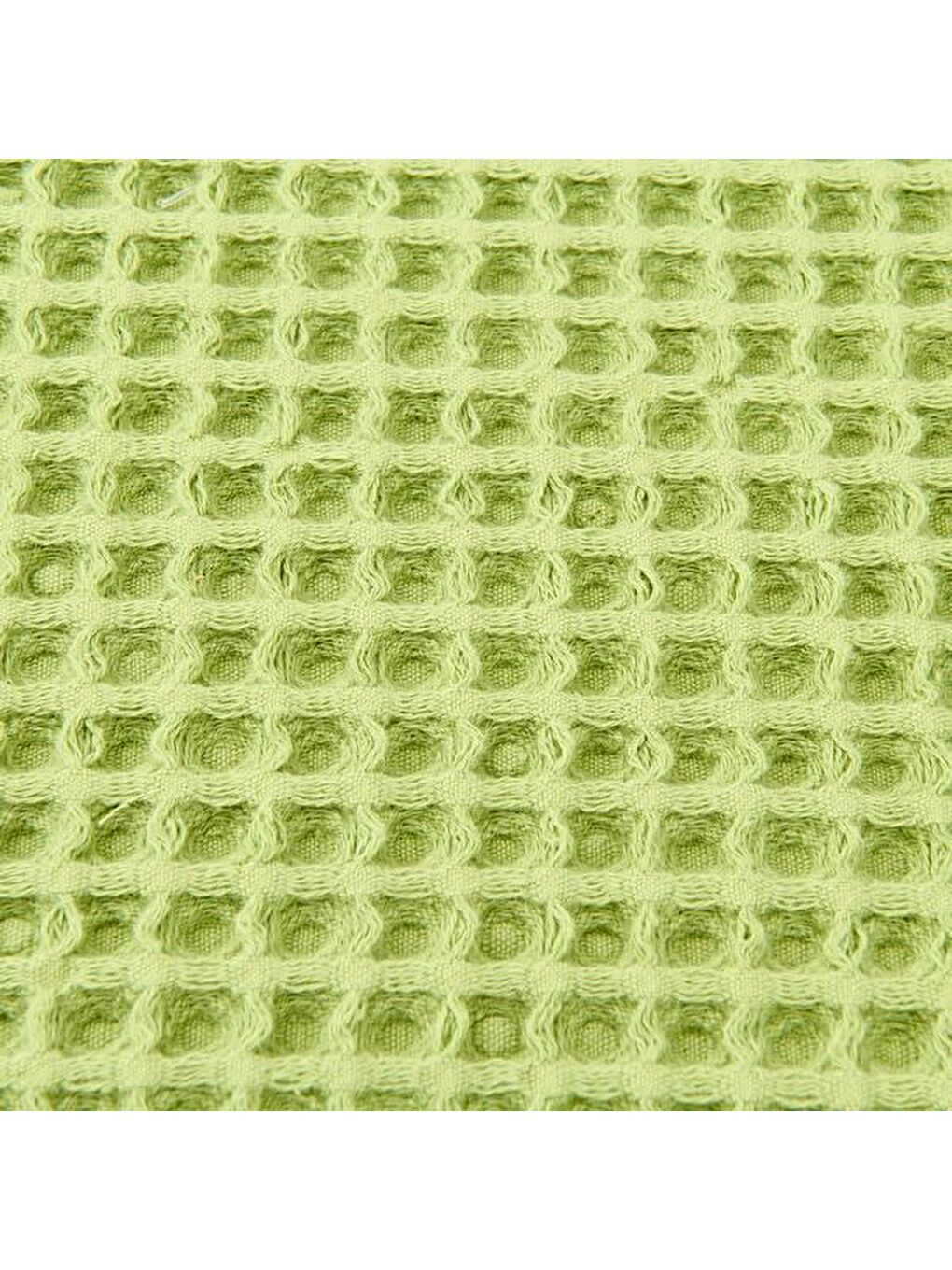 Soft Waffle Mutfak Havlusu - Yeşil - 30x45 cm-1