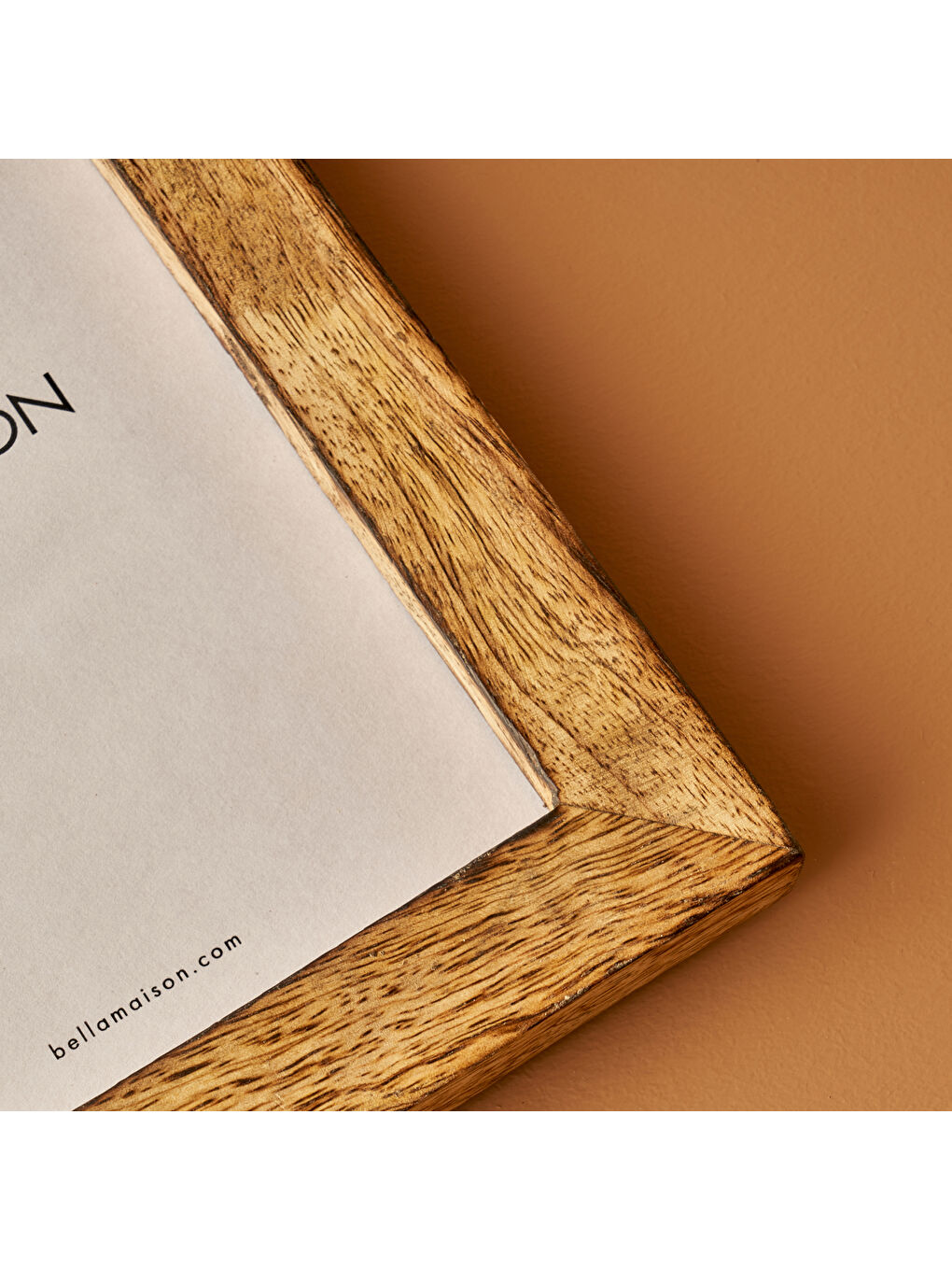 Bej Frida Mango Ağacı Dekoratif Çerçeve Naturel (18,5x23,5 cm)-1